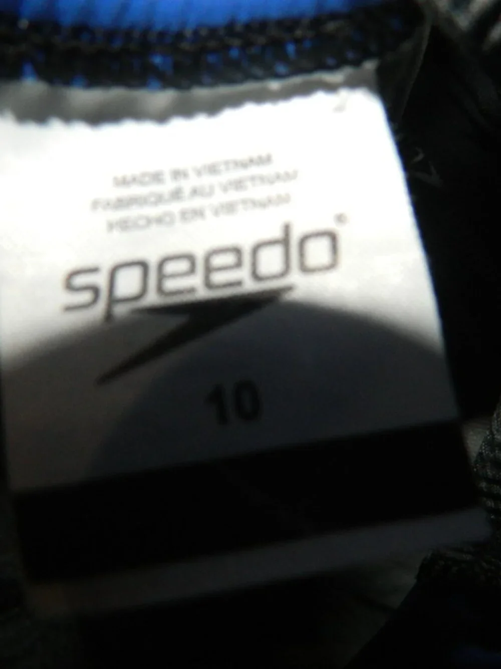 Speedo Hydrobra One Pc Swmsuit Sz 10 (O-10)